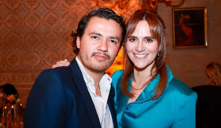  Germán González y Eugenia Valle.