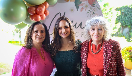  Claudia Ávila, Claudia Villasana y Rita Llamazares.