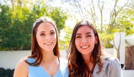  Rebeca Acosta y María José Martínez.