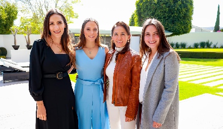  Estefanía Gutiérrez, Rebeca Acosta, Lucía Rangel y Sofía Saucedo.
