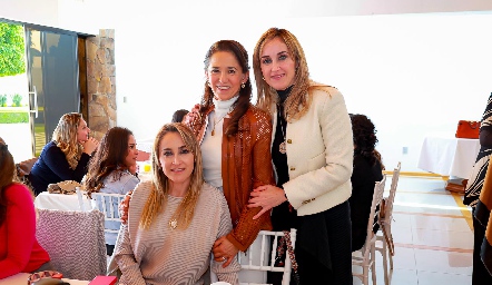  Lucía Rangel, Gaby y Andrea Torre.