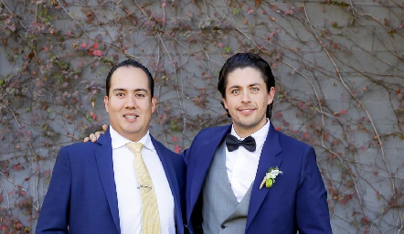  Carlos Sánchez y Roberto Fernández.