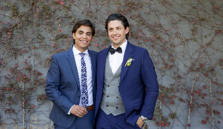  Mario Martell y Roberto Fernández.