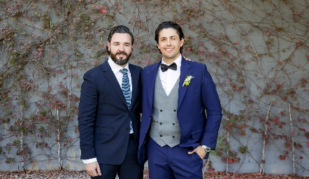  Luis Alberto Mahbub y Roberto Fernández.