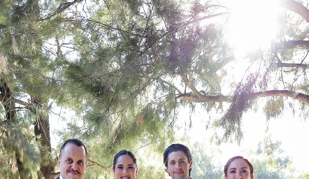  Alberto Narváez, Adriana Narváez, Roberto Fernández y Yolanda Navarro.