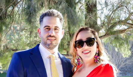  Ricardo Narváez y Gaby Brugal.