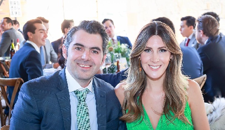  Daniel Dauajare y Martha de la Rosa.