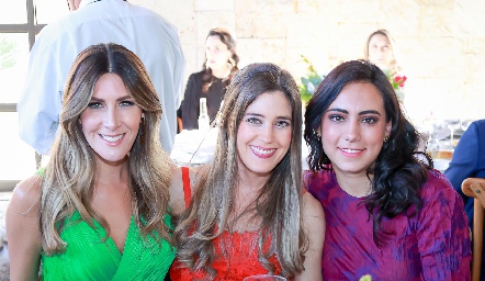  Martha de la Rosa, Araceli Palau y María Berrueta.