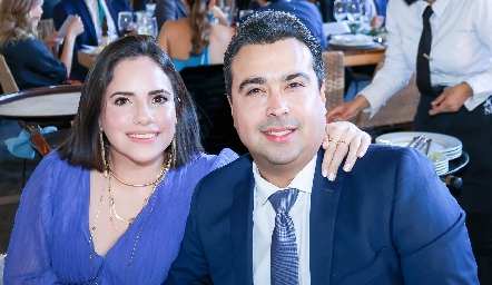  Katia Galarza y Ernesto Bolaños.