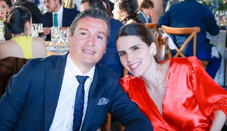  Álvaro Miguel y Ana Gaby González.