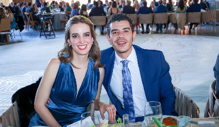  Ana Paula Fernández y Mauricio Delgado.