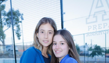  Camila Ocejo y Anna Astrid Delgado.