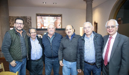  Augusto Rodríguez, Leopoldo López, Chepo Ortuño, Jaime Ramírez, Sergio Azua y José León.