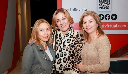  Celina Conde, Ángeles Barba y Cristina Pérez.