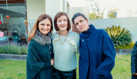  Rosamary Rosillo, Maricarmen Bárcena y María Clara Abaroa.