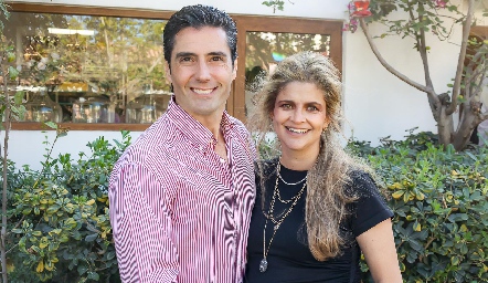  Rafael Lebrija y Lourdes López.