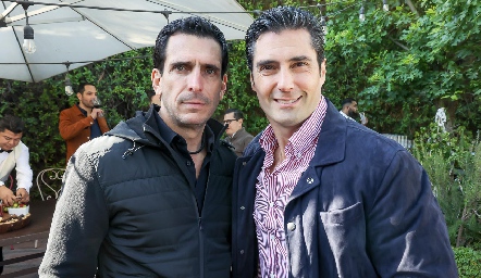  Javier Fernández y Rafael Lebrija.
