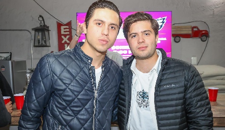  Andrés Zepeda y Saad Sarquis.