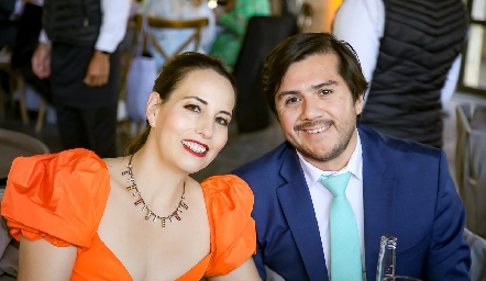  Carla Vargas y Andrés López.