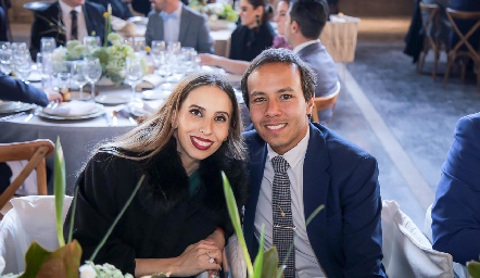  Olga Espinosa y Diego Díaz de Sandi.