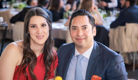  Janet Reynoso y Rodrigo González.