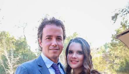  Javier Meade y Jessica Martín Alba.