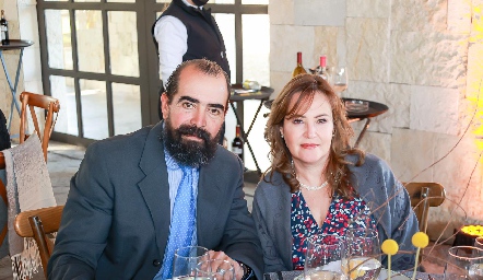  Germán de Luna e Ingrid Pérez.