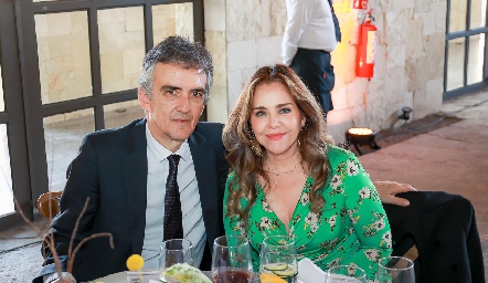  Fernando del Pozo y Gaby Serment.