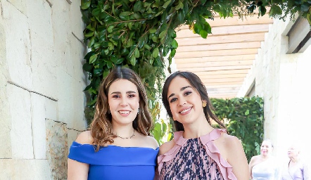  María José Raymond e Ivana Martínez.