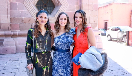  Ale Torres, Daniela Mina y Jessica Martín Alba.