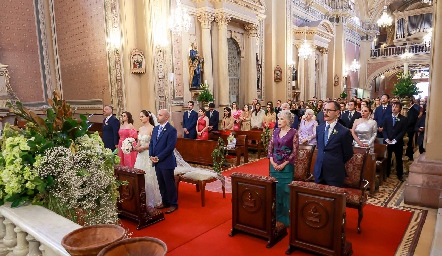  Boda de Santiago Villarreal y Claudia Villasana .