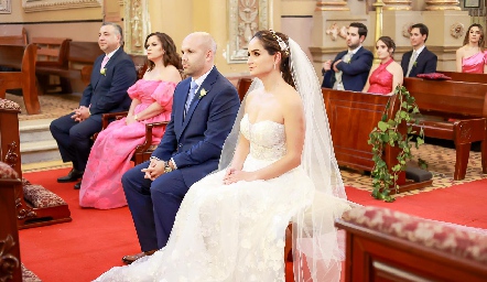  Boda de Santiago Villarreal y Claudia Villasana .