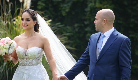  Claudia Villasana y Santiago Villarreal.