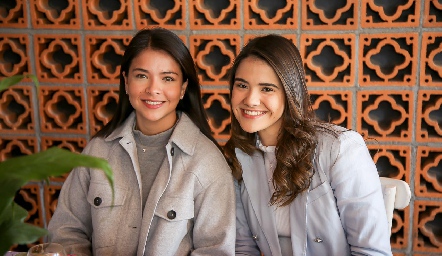  Cande Lárraga y Mariana Rivera.