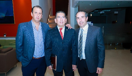  Rodolfo Oliva, Gerardo Bocard y Alejandro Elizondo.