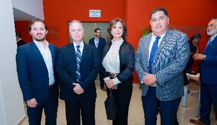  Jorge Meade, Jorge Meade, Mella Elizondo y Jesús Torres.