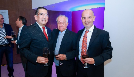  Gerardo Bocard, Guillermo Aldrett y Héctor Navarro.