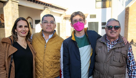  Elsa Villalba, Enrico Santoyo, Enrique Ramírez y Chaparro de la Maza.