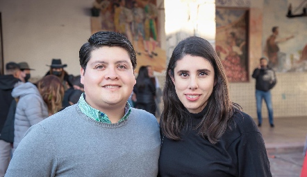  Chuy Rodríguez y Moni Zavala.