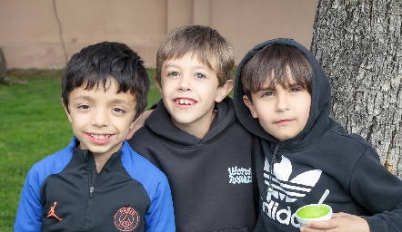  Patricio, Juan Ma y Chema.