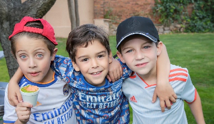  Carlos Delgado, Iñaki y Jorge.