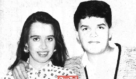  Meritchell Galarza y Gerardo Rodríguez 1990.