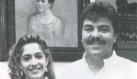  Paty Gaviño y Javier Gómez 1990.