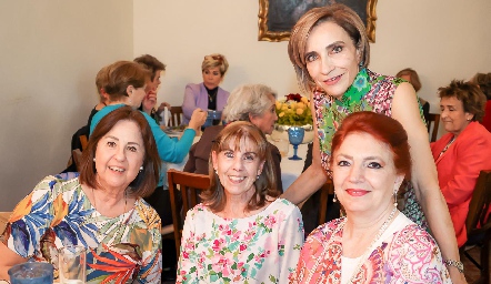  Carmen Guerra, Susy Andrea, Paty de la Rosa y María Elena Abud.