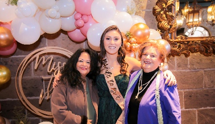  Marcelle Del Valle, Lili Medina y Marcelle Coulón.