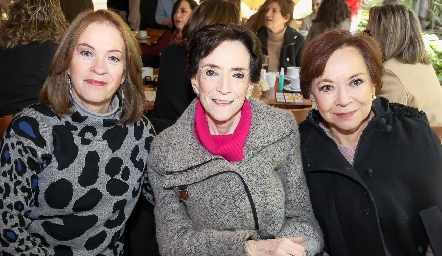  Rocío Gómez, Lucia Dibildox y Silvia Dibildox.