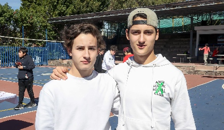  Víctor Marte y José Ahumada.