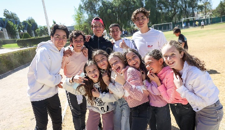  Entre amigos.