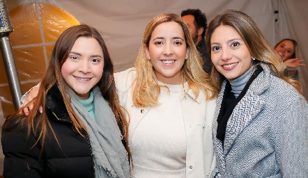  Ale Gastelum, Isabel Albas y María Fernanda Ramírez.