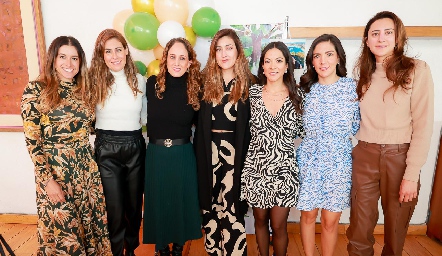  Gloria Escobedo, Andrea Fernández, Gaby Ponce, Ximena Fernández, Daniela Navarro, Emma Navarro y Valeria González.